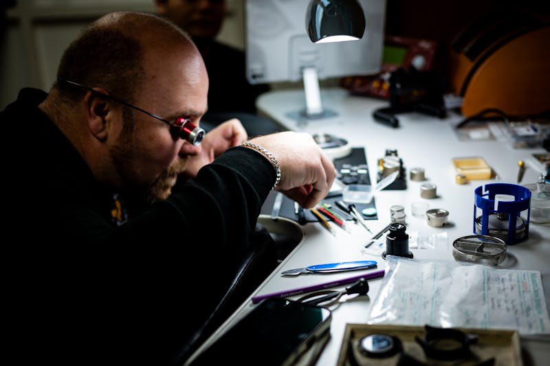 Boucles d'Oreilles Saphirs